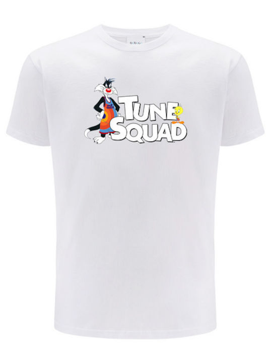 Looney Tunes Space Jam T-shirt Λευκό
