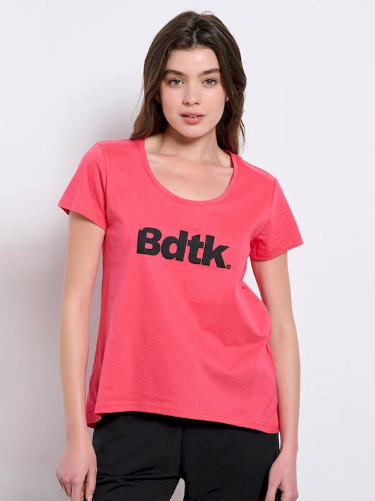 BodyTalk Γυναικείο Αθλητικό T-shirt Ροζ