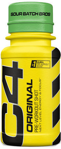 Cellucor C4 Original Pre-antrenament Shot 60ml Aromă de Căpșuni