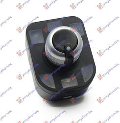 Mirror switch Chrome 4pin Audi Tt 06-14 4f0959565a 1 pc