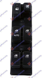 Window Switch Quadruple 14pin Kia Sportage 08-10 93570-2e000 Left 1 pc