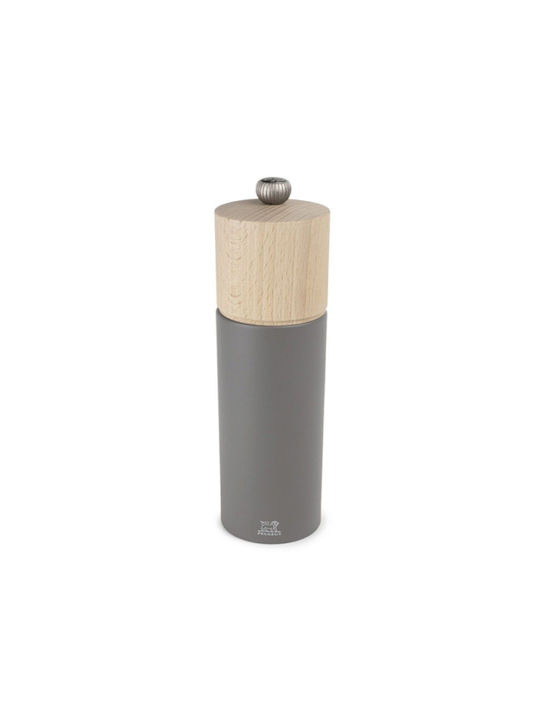 Peugeot Boreal Manual Set Spice Mills made of Wood in Gray Color 21cm 1pcs