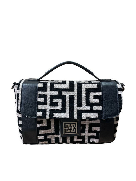 Midneto Hera Leather Women's Bag Handbag Black ...