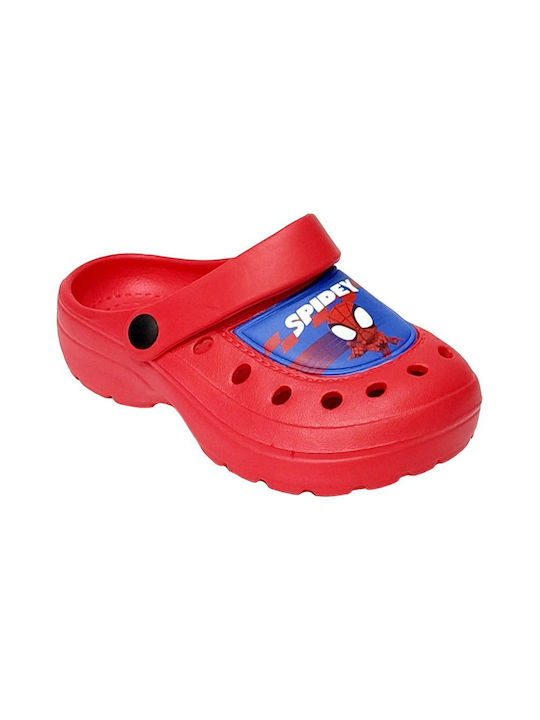 Disney Children's Beach Clogs Red