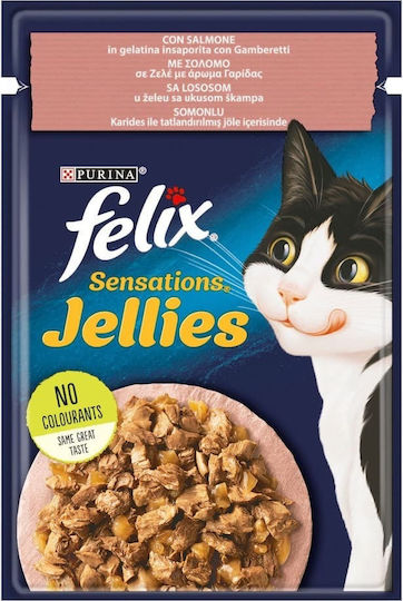 Felix Υγρή Τροφή για Γάτες σε Φακελάκι 85gr