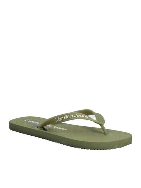 Men's Flip Flops Khaki