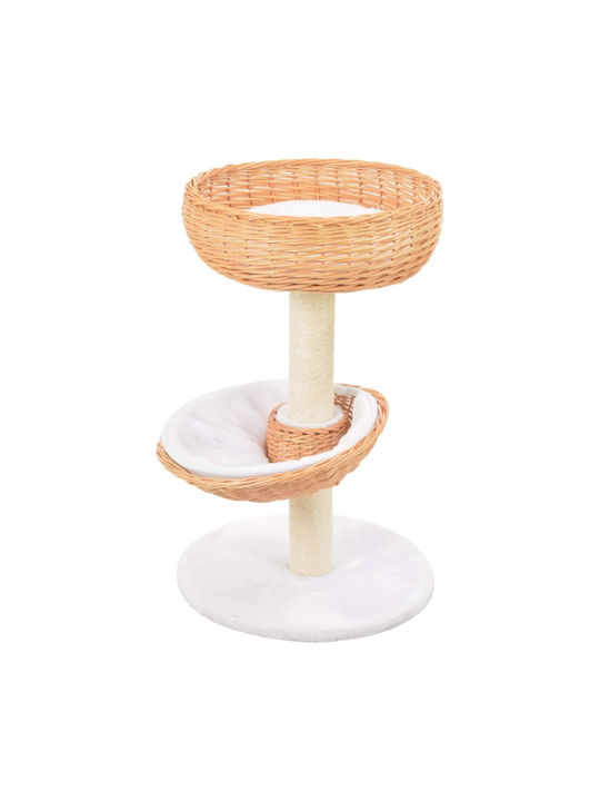 vidaXL Cat Scratching Post Cat Trees Brown