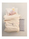 Palamaiki Blanket Cot Sugar Waffle Beige Sugar Beige 100x150cm
