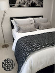 Le Blanc Bed Runner Hotel Single L230xW60cm. Gray