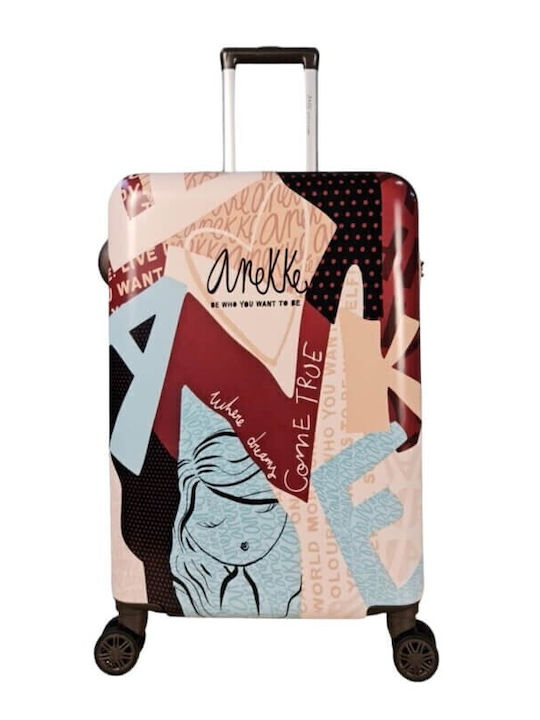 Anekke Hollywood Love To Share Medium Pink Suitcase