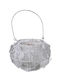 Etoile Weiß Metallic Laterne Schmetterlinge Dimension 17x11cm Ct-717