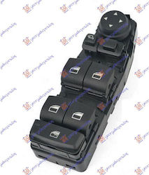 Mirror Window Switch Reclining Front Quadruple 8pin Bmw Series 2 F45/f46 Active Gran Tourer 14-17 61319362116 Left 1 pc