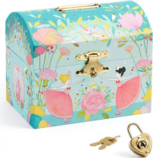 Hölzerne Glockenuhren Uhren Ballerina Djeco 3332