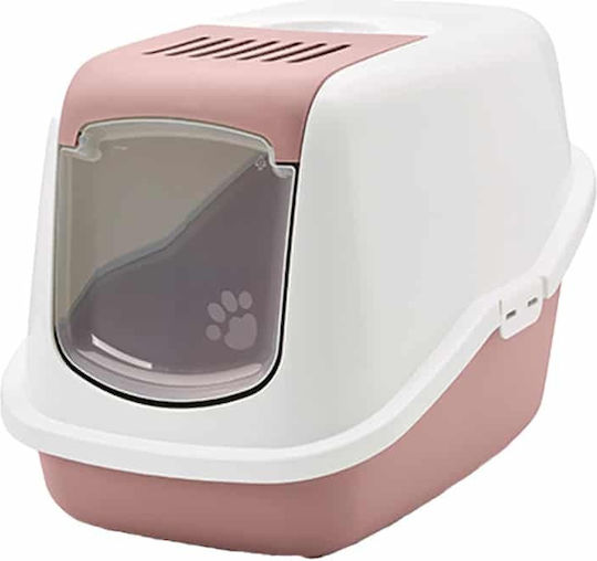 Savic Nestor Katzentoilette Geschlossen Rosa L56 x B36 x H38.5cm