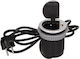 Orno Single Socket with 1 USB-A and Cable 1.8m Silver
