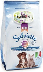 Camon Salviette 100 Dog & Cat Wipes with Chamomile