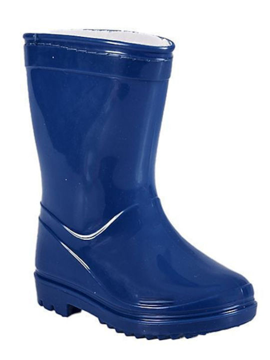 Mitsuko Kids Wellies with Internal Lining Blue