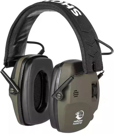 Dopuri electronice pentru urechi Realhunter Active Proshot Bt Olive Green