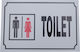 Uncle George Πινακίδα WC 30x20cm 08.01.00-0002