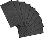 Streamplify Sound Absorbing Panel (9pcs) 60cm x 30cm in Gray Color