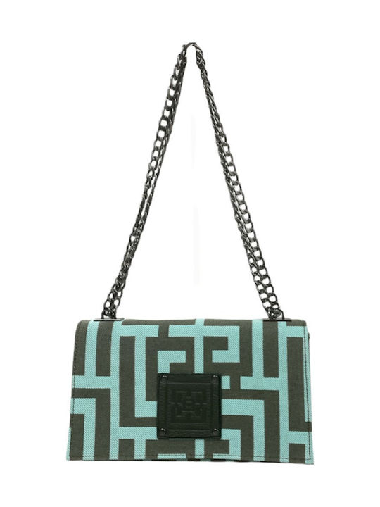 Midneto Delos Leather Women's Bag Shoulder Mint...