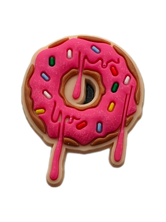 Accesorii Decorațiuni pentru pantofi Crocs Decorațiuni pentru pantofi Donuts Design Pink 1