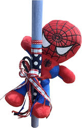 Easter Handmade Spiderman Candle 25cm