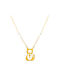 Dio Jewellery Lab Necklace from Gold Plated Silver