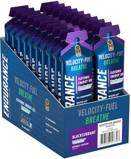 Applied Nutrition Endurance Velocity Fuel Breathe Gel with Caffeine Blackcurrant 20 x 60мл