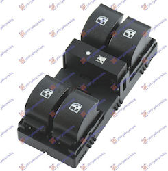 Front Window Switch Front Quadruple 12pin Opel Combo Combi Cargo 12-18 735498686 Left 1 pc