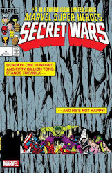 Τεύχος Κόμικ Marvel Super Heroes Secret Wars 4 Facsimile Edition Foil Variant Cover