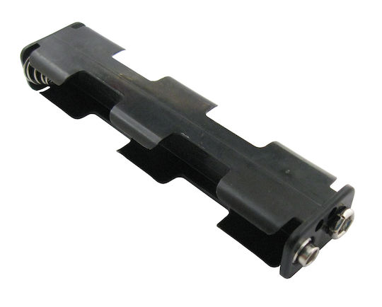 Battery Holder 4 Batteries Aa Output Battery Clip 9v 4 X Aa Battery Holder Bh-342-1b