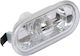 White Clear Fender Turn Signal Seat Ibiza 02-08 1j0949117 1 Pc