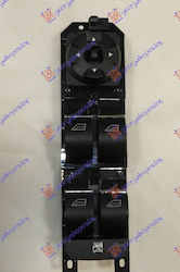 Front Mirror Window Switch Front Black Silver Quadruple 3pin Ford Galaxy 06-11 7s7t14a132b Left 1 pc