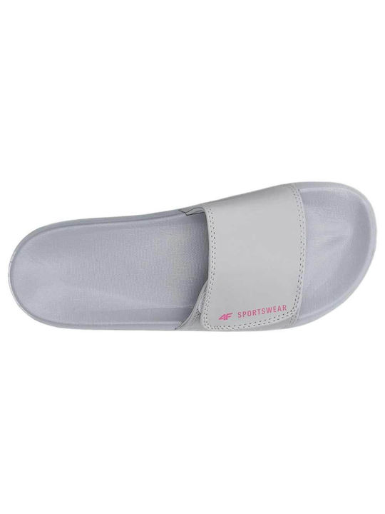 4F Women's Slides Gray