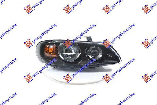 Front Light Electric 02 Black E Tyc Nissan Almera N16 Sedan 00-06 26010bn708 Right 1 pc