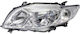 Front Light Electric 05 E Tyc Volvo S60 00-10 8693587 Left 1 pc