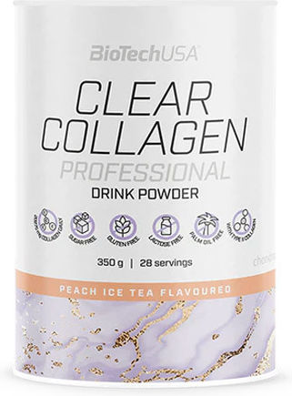Biotech USA Clear Колаген Professional с Витамин C 350гр Ice Tea Peach