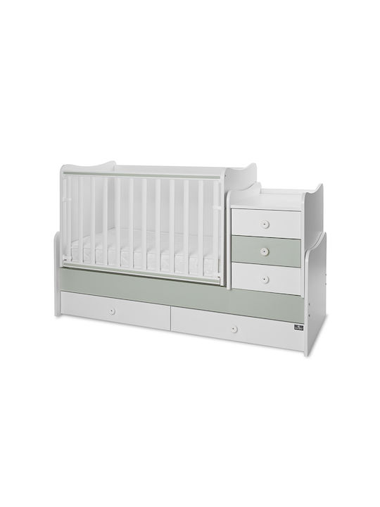 Lorelli Convertible Baby Crib Maxi Plus White/M...