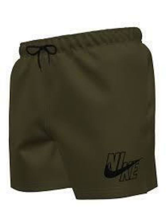 Nike Volley Short Ανδρικό Μαγιό Σορτς Καφέ