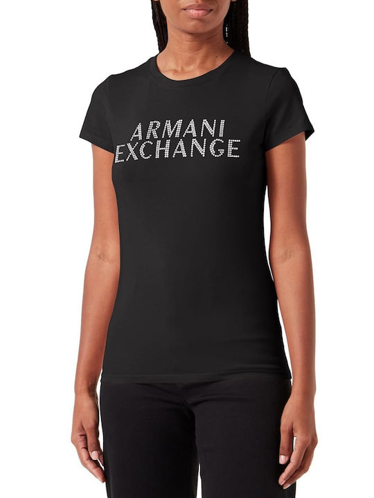 Armani Exchange Femeie Tricou Black