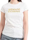 Armani Exchange Femeie Tricou White