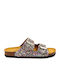 Sandale Casual Damă Anatomici Din Piele Multi Glitter