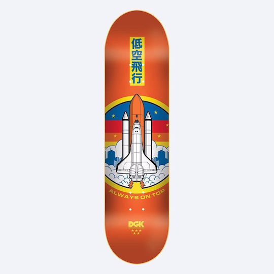 DGK Blast Off 8.25" Σανίδα Shortboard Πορτοκαλί