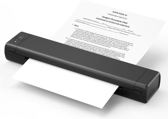 M08F Ασπρόμαυρος Εκτυπωτής Θερμικός Black A4 Version