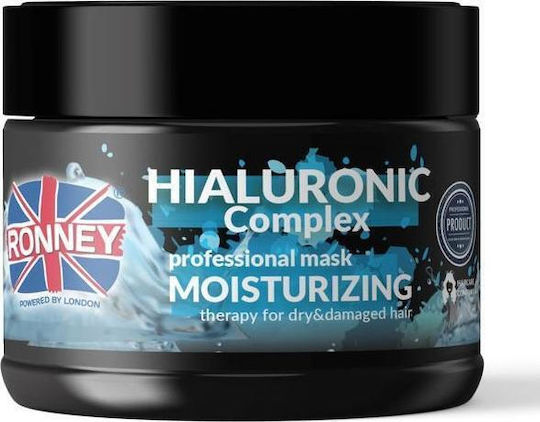 Ronney Hyaluronic Complex Professional Mask Moisturizing Moisturizing Mask Dry Damaged Hair 300ml