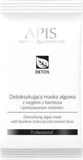 Apis Detox Detoxifying Algae Mask Bamboo Charcoal Ionized Silver 20g