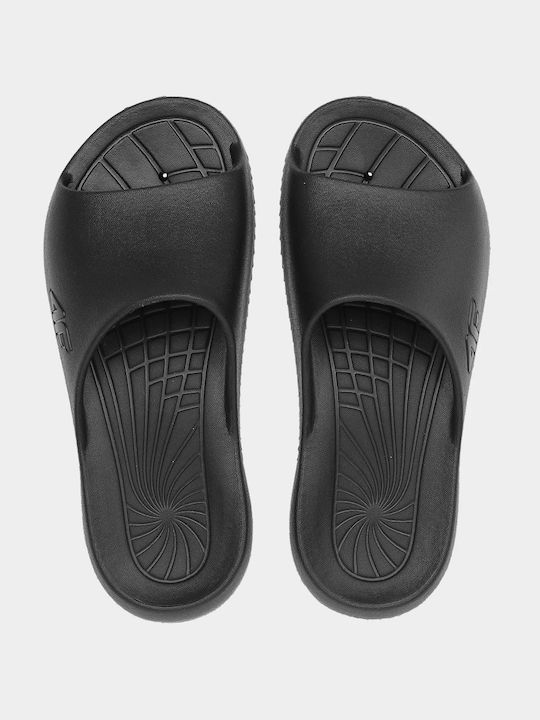 4F Men's Slides Black