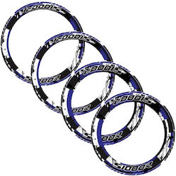 Self-adhesive wheel rims Bmw S1000r Blue