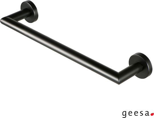Geesa Ράγα Μπάνιου Μονή Επιτοίχια με Βίδες ​30x30cm Inox Ασημί